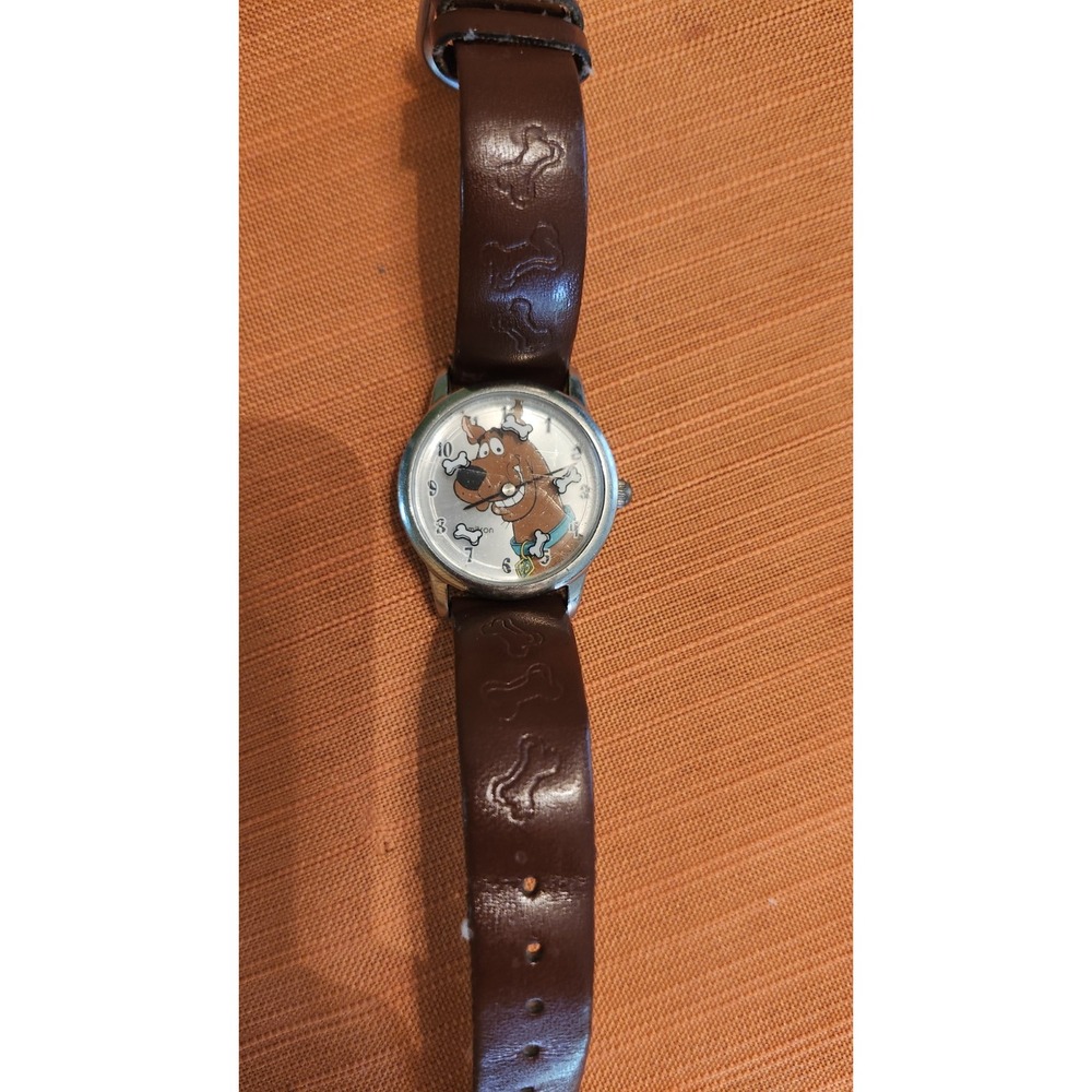 2001 Armitron Scooby-Doo Rotating Bones Watch -Vintage- works great  new battery